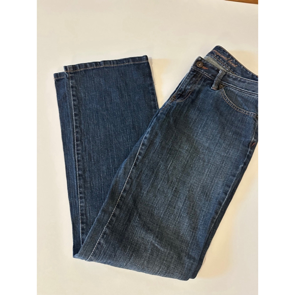 Women's LOFT Original Boot Jeans Size 4 Blue Denim - Picture 4 of 8